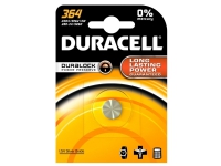 Batteri Duracell 364 1,5V Silver Oxide 1stk/pak