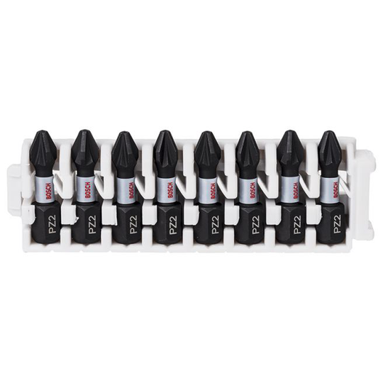 Bosch Bits Impact Pz2 25mm 8stk - 2608522325