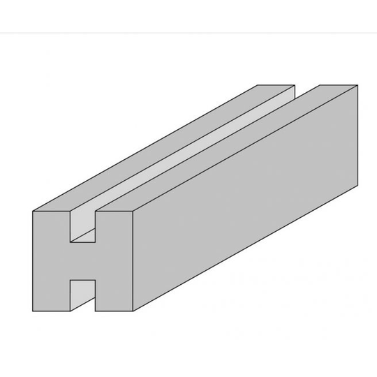 Fsc Stolpe T/profilhegn Mellem 90x90x2700