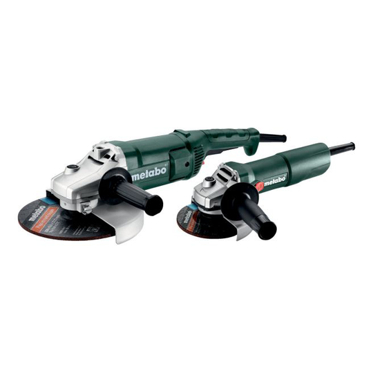 Metabo Set WP 2200-230 + W 750-125 - 691083000 Netdrevne maskine som sæt