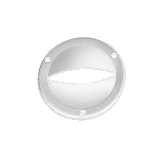 Håndtag/ventilator hvid