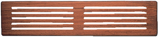 Ventilationsrist 44,5x9,9x0,9 cm. 603963