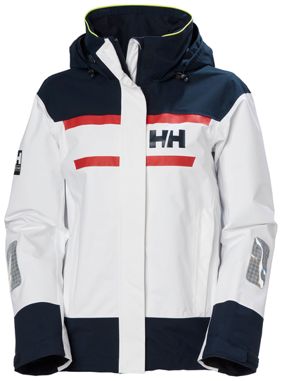 Helly Hansen Salt Inshore Jakke Damer Hvid L
