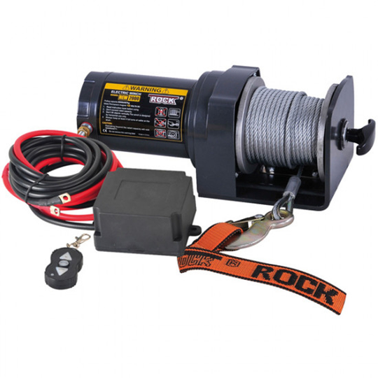 Rock rp2000 el-trailerspil 12 vdc 1,9hk (1,4kw) 907 kg