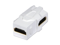 Lindy 60490, HDMI, HDMI, Hunstik, Hunstik, Guld, Hvid