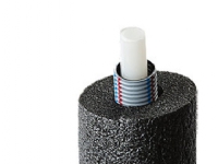 PERT-RIR uni. 22x3mm - 50m med X-iso. i rulle 10bar 70°C kontinuerligt - 95°C max - (50 meter)