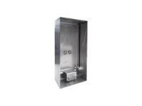 Wantec 4100, Udtræk monteringsboks, Rustfrit stål, Wantec, Rustfrit stål, Væg, MONOLITH C 240 Serie
