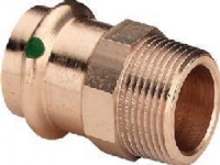 VIEGA Sanpress overgang 2-54 mm af rødgods muffe/nippel, SC-contur