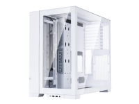 Lian Li O11 Dynamic Evo - Tower - udvidet ATX - sidepanel med vindue (hærdet glas) - ingen strømforsyning - hvid - USB/Lyd