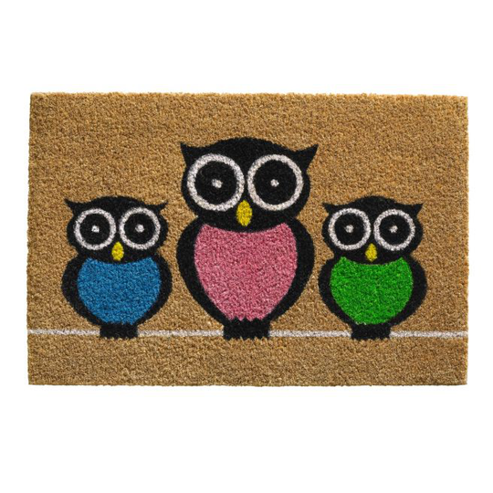 Kokos Måtte Owls 417 Owls - 400x600 mm