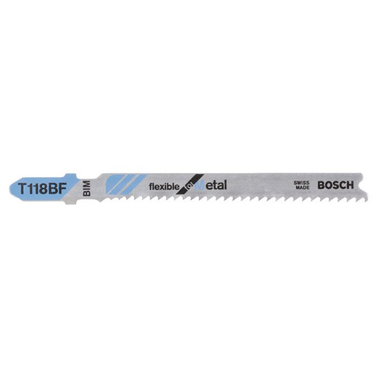 Bosch Stiksavklinge T 118 Bf Metal/kuns 5 Stk - 2608634503