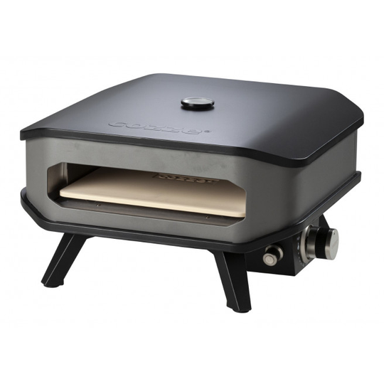 Cozze 13" pizzaovn til gas med termometer og pizzasten 5,0KW