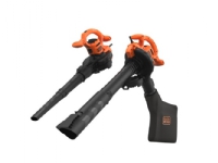 Black & Decker BEBLV260-QS, Håndholdt blæser, 2600 W, 315 km/t, 40 L, 10:1, Sort, Orange