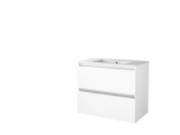 Basicline møbelsæt 80x46cm - Sanibell Basicline møbelsæt hvid højglans 80x46cm