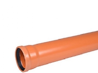 PVC-kloakrør 160x3000mm SN4 - flerlagsrør, EN13476. Wavin