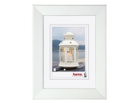 Hama Lahti, Glas, Træ, Hvid, Enkelt billedramme, 20 x 28 cm, Rektangulær, Reflekterende