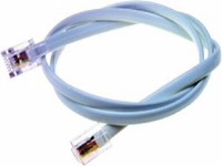 Telepatchkabel hvid RJ11-RJ45 3M