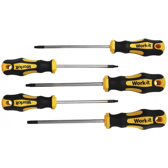 Work-it TORX skruetrækkersæt 5 dele