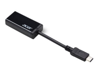 Acer - Videoadapter - USB-C han til HDMI hun - sort - 4K60Hz (4096 x 2160) support