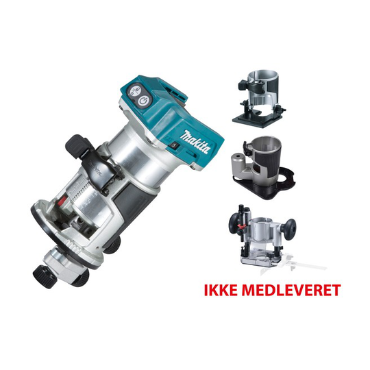 Makita Fræser 18V - DRT50ZJ