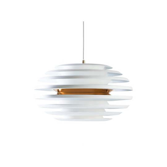 Belid Ellipse Ø40 hvid/messing - Pendel