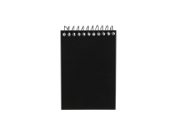 Spiralblok Bantex A7 med topspiral m/50 ark linjeret PP - (6 stk.)