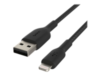 Belkin BOOST CHARGE - Lightning-kabel - Lightning han til USB han - 1 m - sort - for Apple iPad/iPhone/iPod (Lightning)