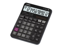 Regnemaskine Casio DJ-120D Plus - 12 cifre - solpanel, batteri