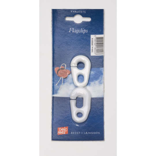 Dano Mast Flagclips - 1 Aflang Og 1 Kort
