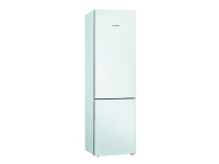 Bosch Serie | 4 KGV39VWEA - Køleskab/fryser - bund-fryser - bredde: 60 cm - dybde: 65 cm - højde: 201 cm - 343 liter - Klasse E - hvid