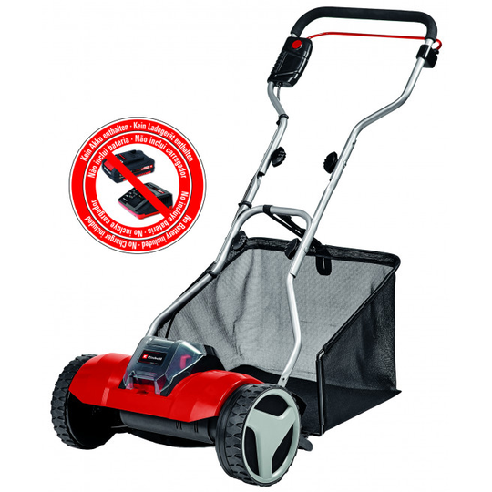 Einhell Plæneklipper cylinder 38cm. Solo 18V - GE-HM 18/38 - 3414200