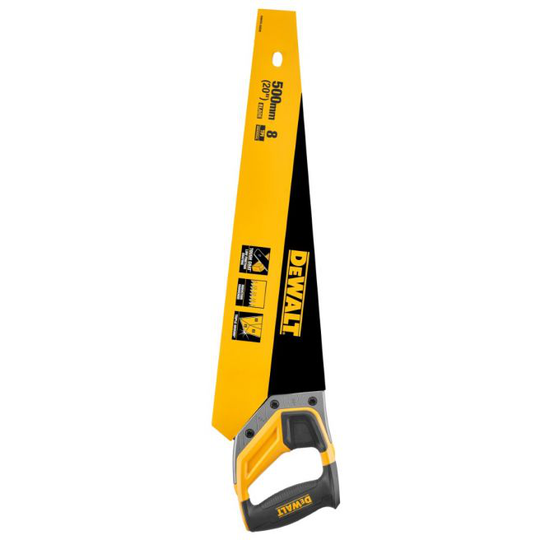 DeWALT Håndsav 500mm, 8 Tpi - DWHT0-20545 - VAREN ER UDGÅET