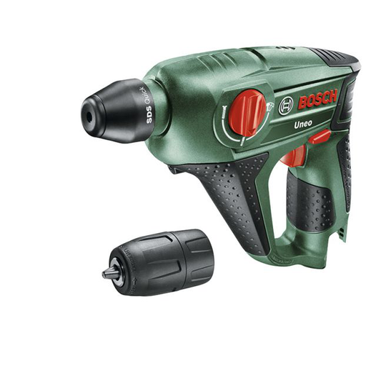 Bosch Uneo Akku-borehammer (uden akku og lader) - 060398400C