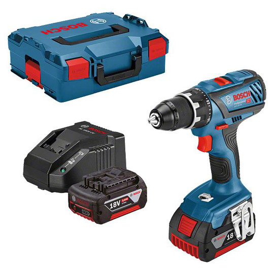 Bosch Skruemaskine Gsr 18V-28 2x3ah L-boxx - 0615990L7K
