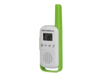 Motorola Talkabout T42 - Transportabel - tovejs radio - PMR - 446 MHz - 16 kanaler - grøn og hvid, blå og hvid, orange og hvid (pakke med 3)