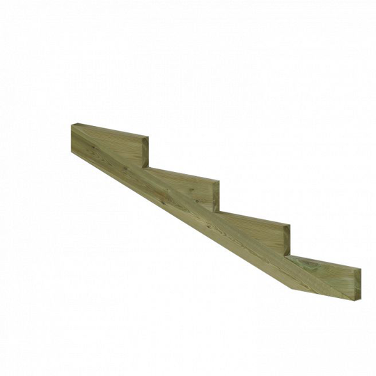 19º trappevange 4 trin - Trinbredde 39 cm - 525550