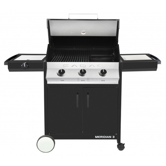 Cadac Gasgrill 3B+SB "Meridian" Midnight black døre/låg - 90620