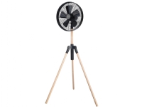 Activejet Selected WTS-135C, Husholdning ventilator, Sort, Træ, Gulv, Metal, Plast, Gummitræ, 59 dB, 80°