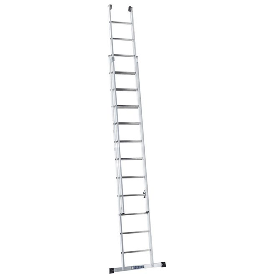 JUMBO Skydestige P 2x11 trin 5,9m. M/stigefod - 49SS252-S