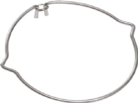 Downlight lyskildefjeder med takker, Ø51 mm.