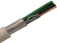NEXANS Installationskabel, skærmet halogenfri 5G1,5 mm² EQLQ EASY hvid , kabeldiameter 10,5 mm - (150 meter)