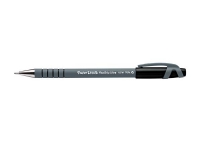 Papermate Flexgrip Ultra, Clips, Kuglepen, Sort, 12 stk, Fin