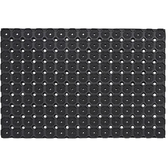 Clean Carpet Pico Gummimåtte 810910 Sort 40cmx10mmx60cm