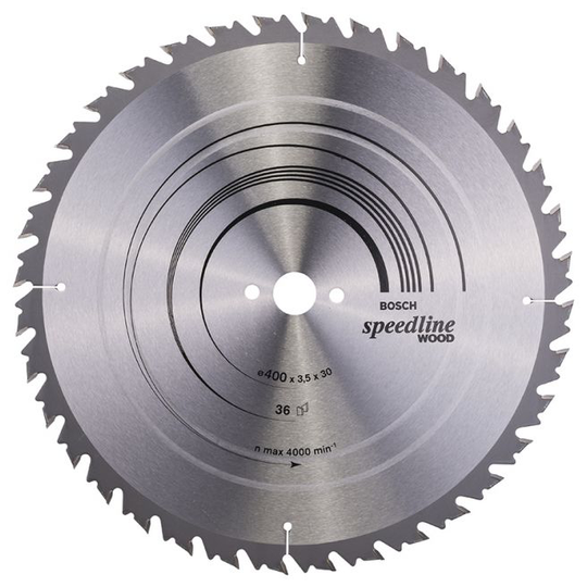 Bosch Rundsavsklinge.stat.lwz 400x3,5x30 Mm 36 Tdr - 2608640684