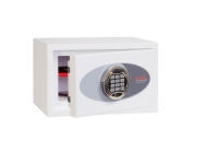 Phoenix Safe Co. SS1181E, Fritstående pengeskab, Hvid, Elektronisk, 7 L, Stål, 1 hylder