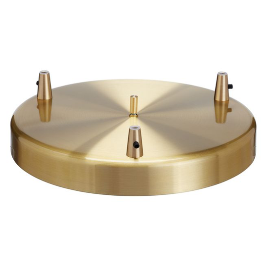 Belid 8924 messing - Loftrondel til 3 pendler
