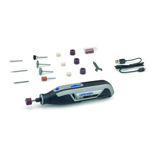 Dremel 7760-15 LITE multiværktøj 3,6V med 15 dele tilbehør