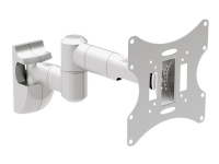 PureMounts PM-LM-TS32E - Beslag - for Tv - plastik, stål - sølv - skærmstørrelse: 17-37 - vægmonterbar