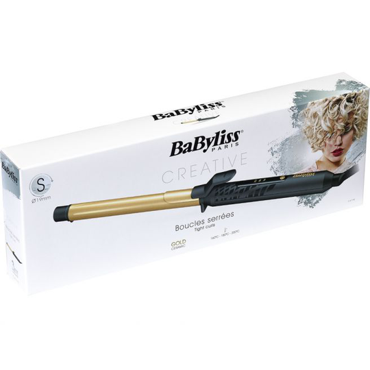BaByliss Creative Gold Ceramic 19 mm Krøllejern - C419E