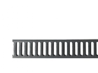 Unidrain rist i 3 mm massiv AISI 304 rustfri stål til ClassicLine ramme - model Column i længde 900 mm